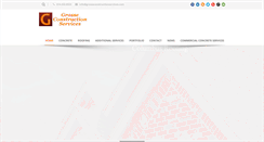 Desktop Screenshot of grosseconstructionservices.com